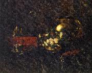 Chase, William Merritt Still Life with Brass Bowl Spain oil painting artist